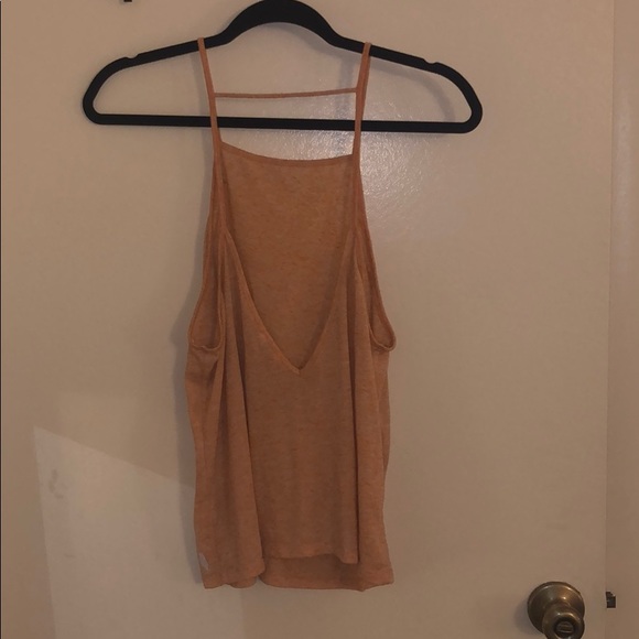 Heather orange open back tank - Picture 5 of 5